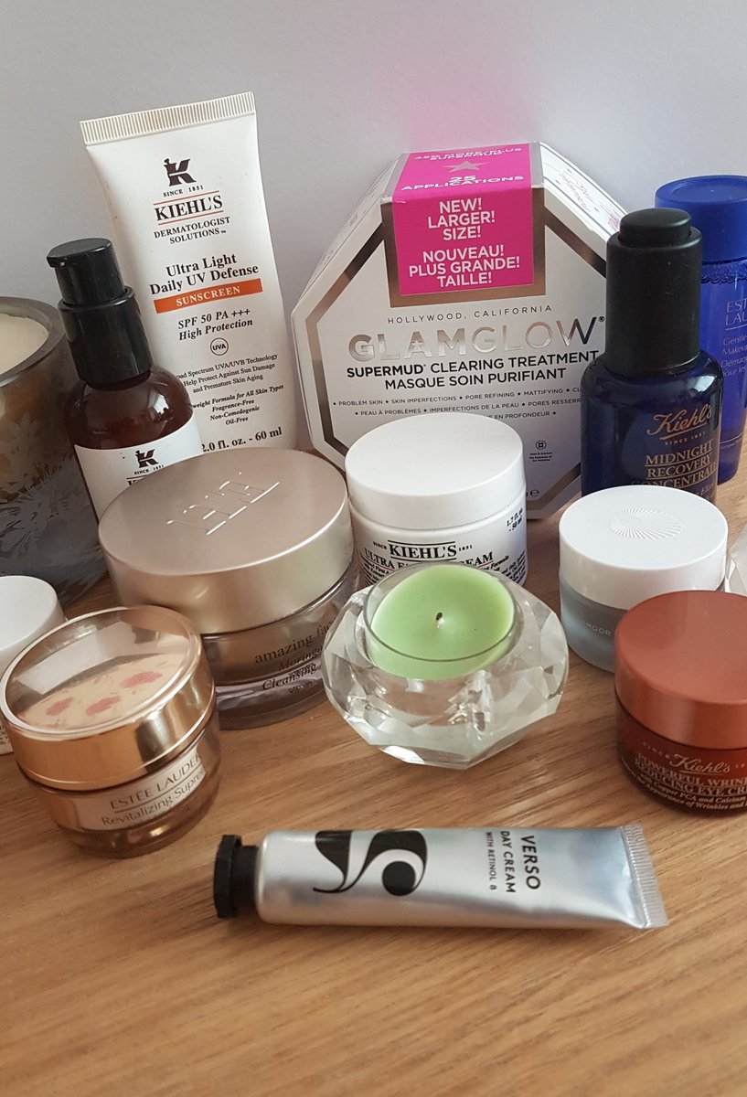 makeupbyBalli's tweet image. Sunday skincare routine
#uniqueritual
@feelunique @kiehls @omorovicza
@esteelauder @glamglowuk @glamglowuk @versoskincare