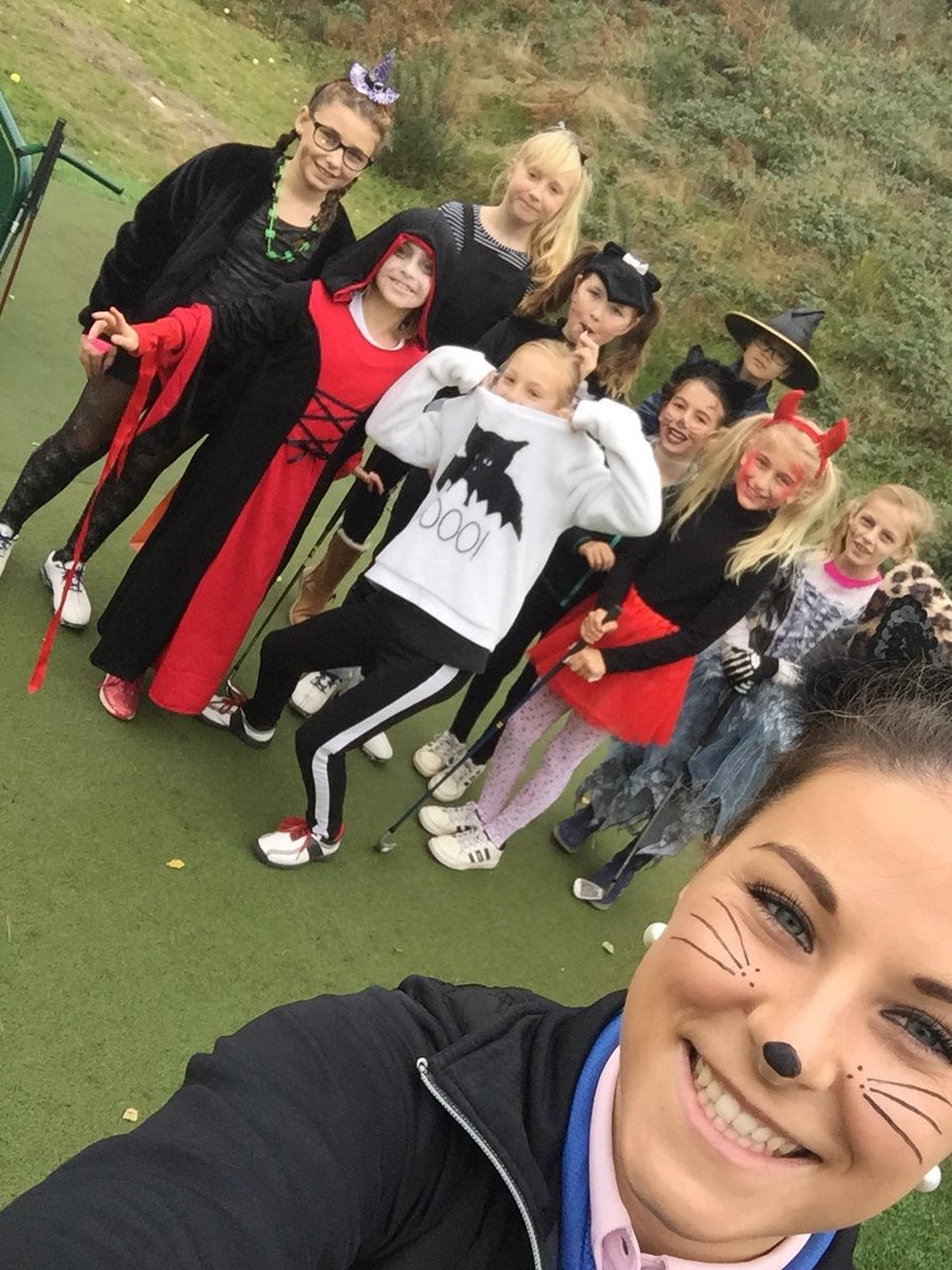 Halloween Golf for @ClubParkstone Junior Academy this weekend!