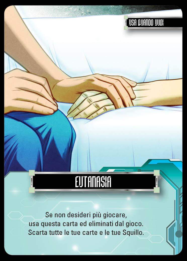SquilloGame's tweet photo. Eutanasia la nuova carta di squillo #deepspace69
#oralegale #orasolare https://t.co/VfQuWwA7qs