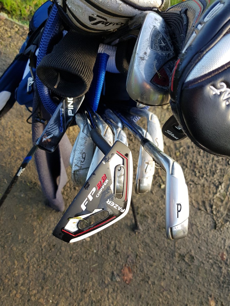 pikefoldgc's tweet photo. Skipper has a new weapon in the armoury!! #likecheating #140yardsin https://t.co/t1LwWaYe3p