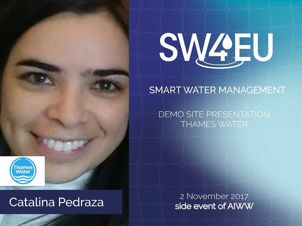 SW4EU's tweet photo. Learn how @thameswater is using smart meters, pressure sensors, and self-learning algorithms to understand smart technologies! #SW4EU https://t.co/h1jOVIfqwW