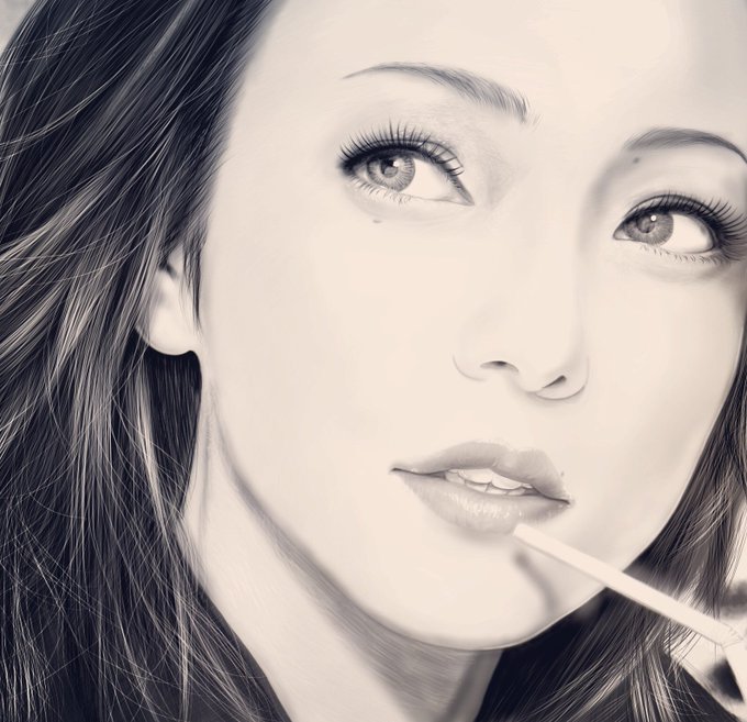 安室奈美恵のtwitterイラスト検索結果 古い順