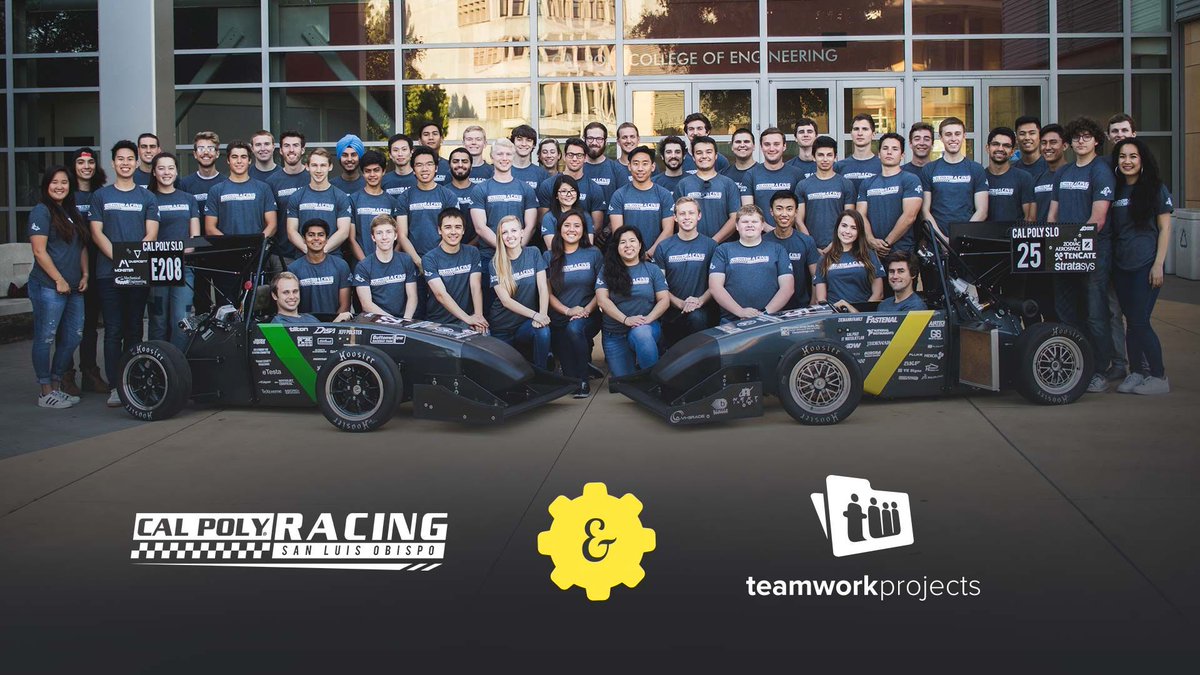 teamworkdotcom's tweet photo. Innovative Car Racing Team Rides on the Success of Teamwork Projects @CalPolyRacing #teamworkprojects
https://t.co/J7qgfaCUWk https://t.co/9g7R9TUtWX