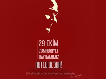 #29Ekim1923 Cumhuriyet Bayramımız Kutlu Olsun !