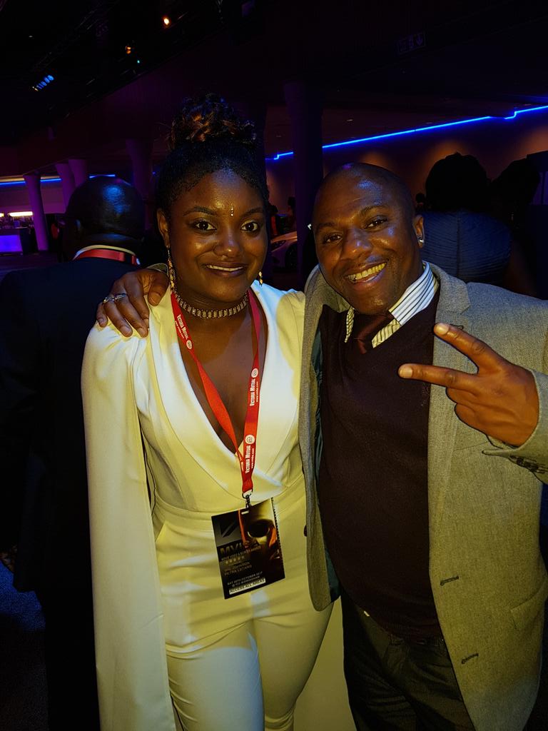 Aspirationcoach's tweet photo. So proud to get a photo with @MissAliyaMusic โค who smashed it last night at the MovieVideo & Screen Awards @MVisas #MVISAS #ILoveMVISAS https://t.co/p0hiDk224c