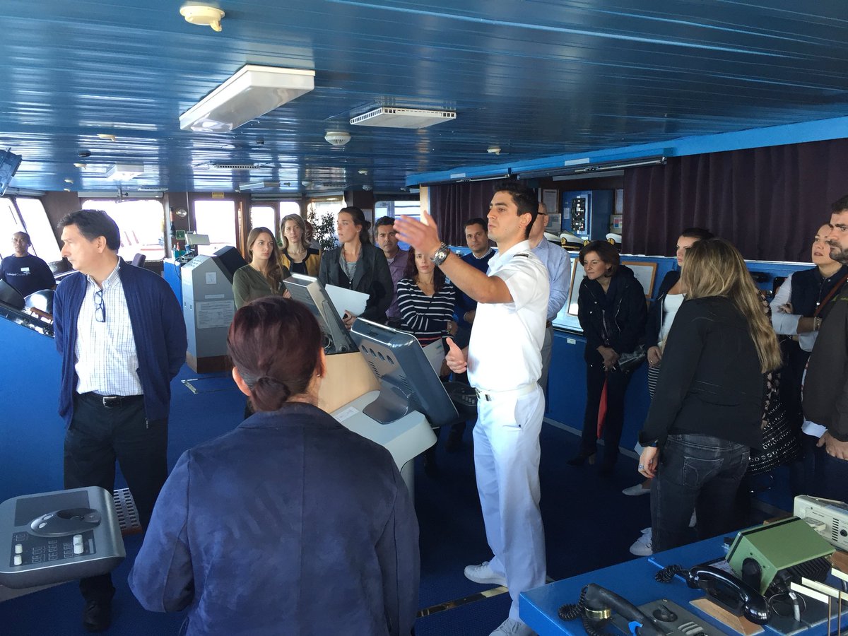 MedCruisePorts's tweet photo. #Navigating #safely Celestyal Olympia to Santorini #portstogether @MedCruisePorts #pdc2017 @celestyalcruise https://t.co/2px4SOeCY1