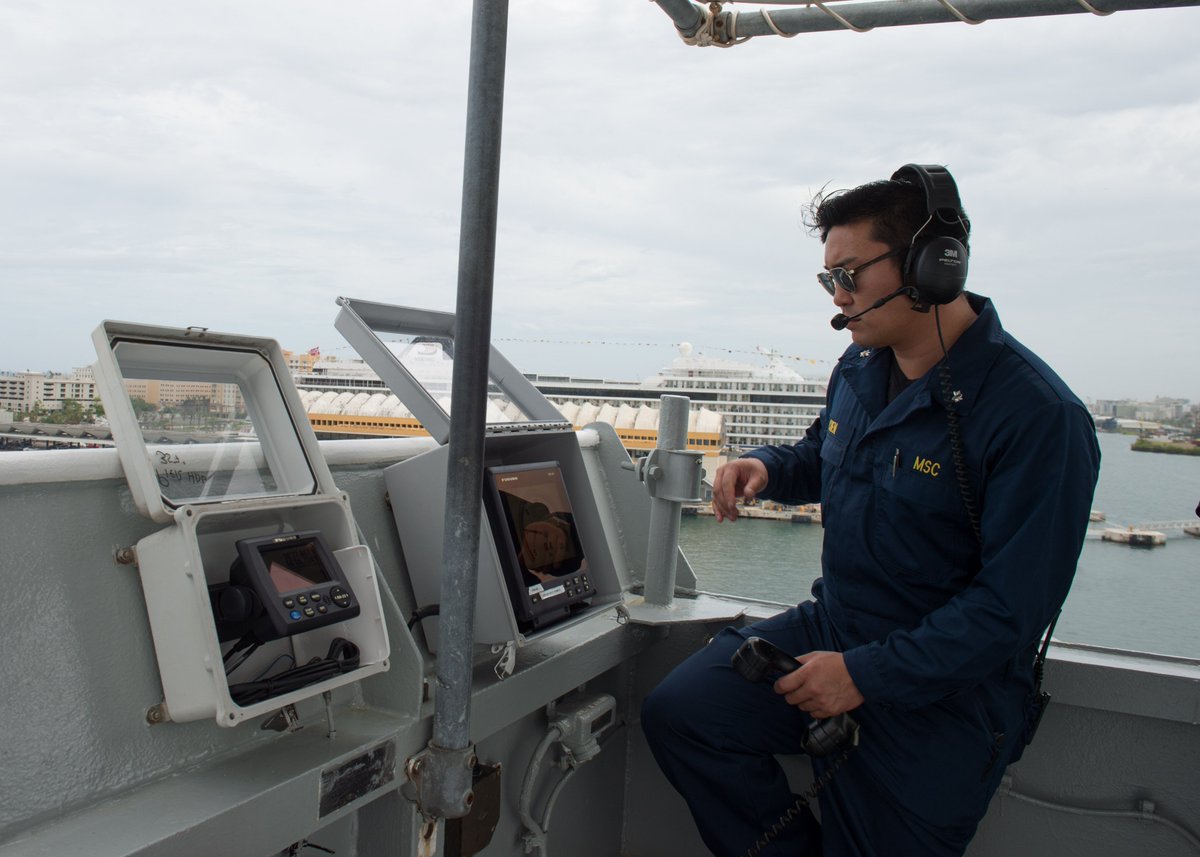 MSCSealift's tweet photo. @MSCSealift=#USNSComfort. 85 civilian mariners navigate/operate the ship so hospital can do its job. Currently in San Juan, #PuertoRico 🇵🇷 https://t.co/whEdrgsRR1