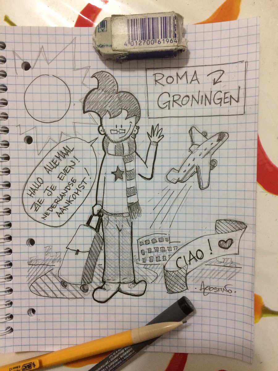 Si avvicina la partenza … #Groningen ci vediamo in settimana :)