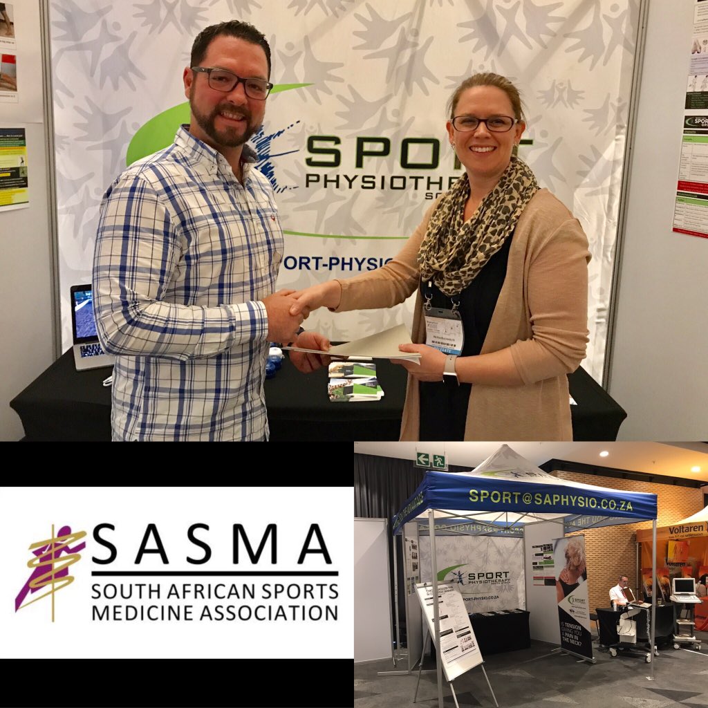 BrentGrimsley's tweet photo. @SPGSASP handing R10000 bursary to Sport Physio 1 course during @SASMA2017 congress. Thank u @kimbphysio for all u do for Physio! https://t.co/W0CpNnTOlB