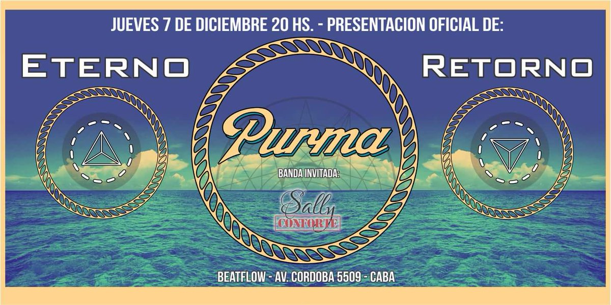 Estos <a href="/PurmaRock/">Purma</a> con estos noticiones te levantan cualquier domingo. #EternoRetorno <a href="/beatflowbsas/">Beatflow</a>