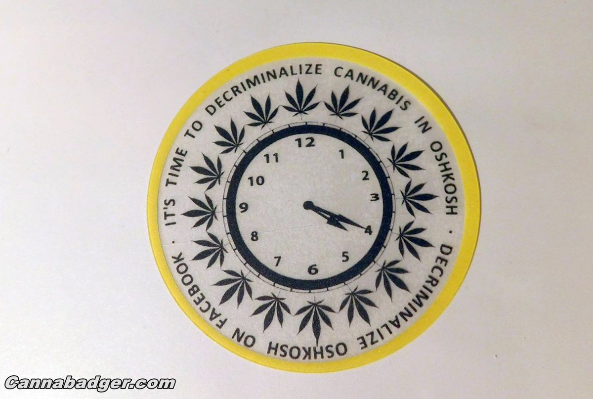 cannabadger's tweet photo. #Decriminalize #Oshkosh approaching finish line on signature campaign https://t.co/KR7ccnomKn #DirectLegislation #TwentyFiveDollarPotFines https://t.co/UcKBhwfjci