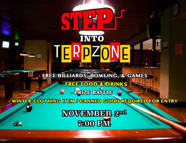 UMDSTEP's tweet photo. This Thursday!!! #STEPintoTerpzone https://t.co/e40nzwQ8UK