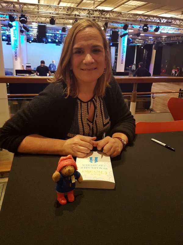 MrPB_Esq's tweet photo. What a special moment for me to meet one of my favourite authors signing a favourite book!
#YALW #RemarkableCreatures @Tracy_Chevalier https://t.co/scLlC4qPjq