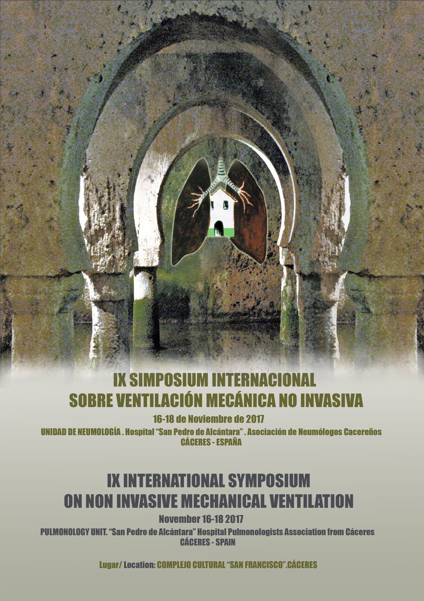 Celebración del IX Simposium Internacional de Ventilacion Mecanica No Invasiva en Cáceres