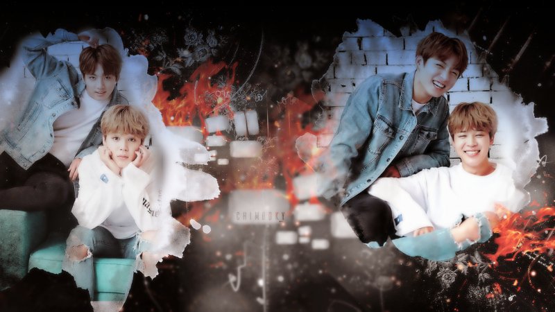 Kpop Wallpaper On Twitter Jikook Desktop Wallpaper Kpop