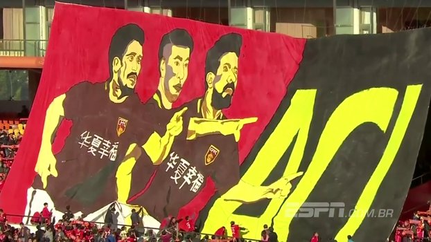 ESPNBrasil's tweet photo. 'Boi bandido' marca duas vezes, machuca companheiro em um dos gols e Hebei bate time de Felipão

 https://t.co/GJ3bjcxbet https://t.co/D3SAmqv5g7