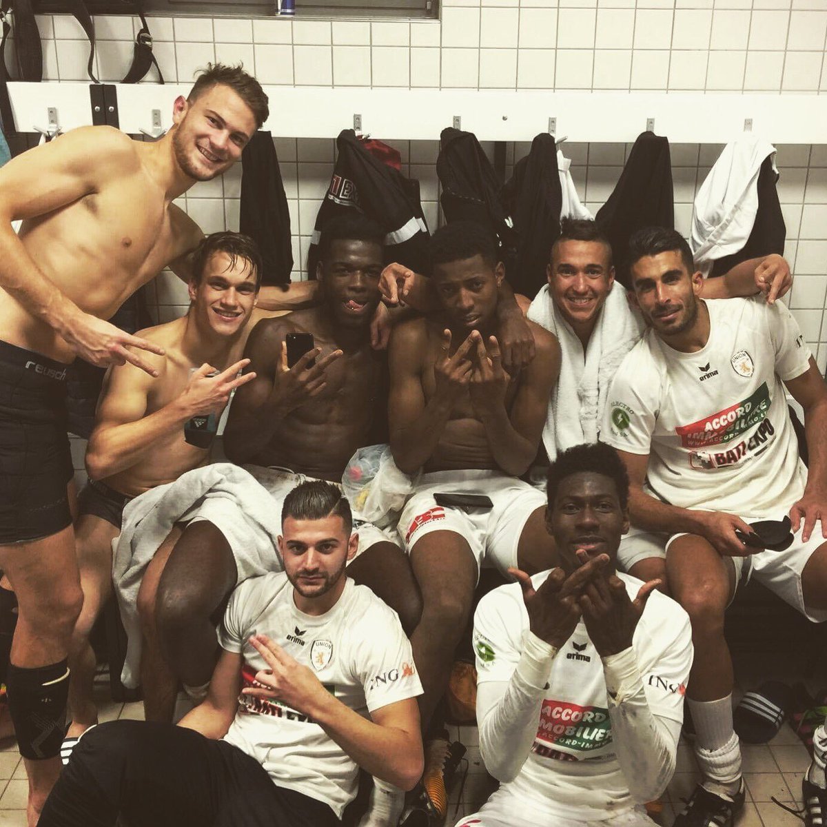 ChopinJean's tweet photo. Great victory against US FOLA πͺπΌβ½οΈπ #seeunextround #luxembourg #cup #utp #union #petange #football #onmyway https://t.co/l9ZYypZpmO