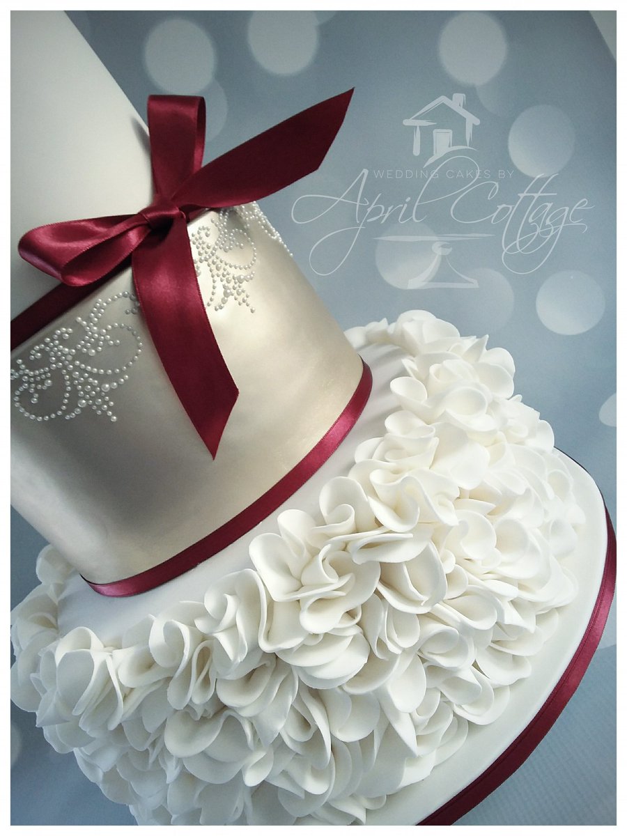 Recognise anything on this cake <a href="/IMAGINEDIY/">DIY Wedding Supplies</a> ??? #Weddingcakesbyaprilcottage