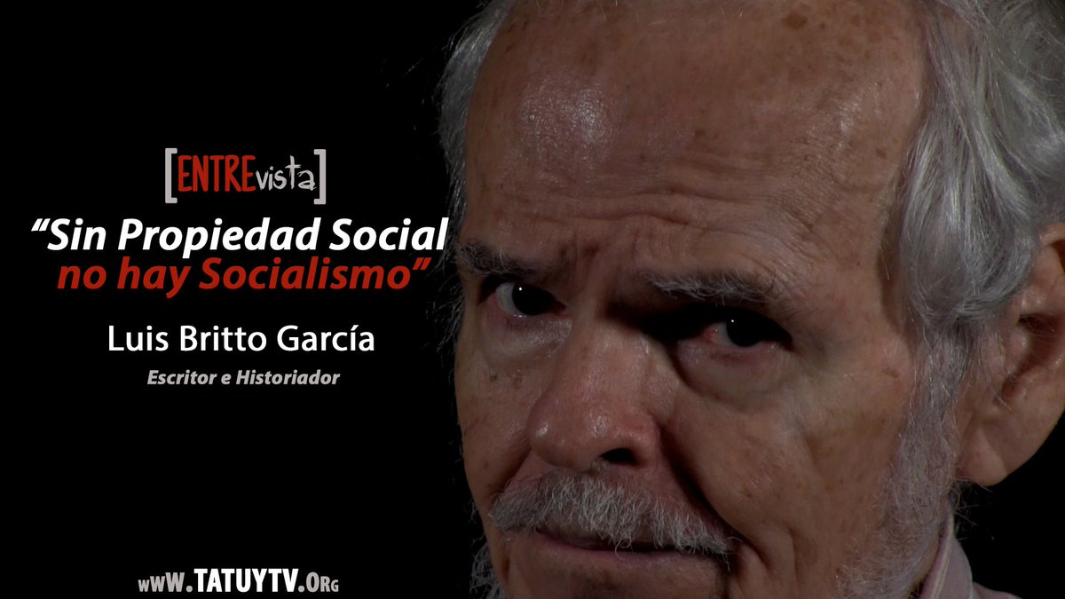 [VIDEO] “Sin Propiedad Social no hay Socialismo.” Entrevista a Luis Britto García  bit.ly/2gKspcd #VenezuelaCampeonaElectoral