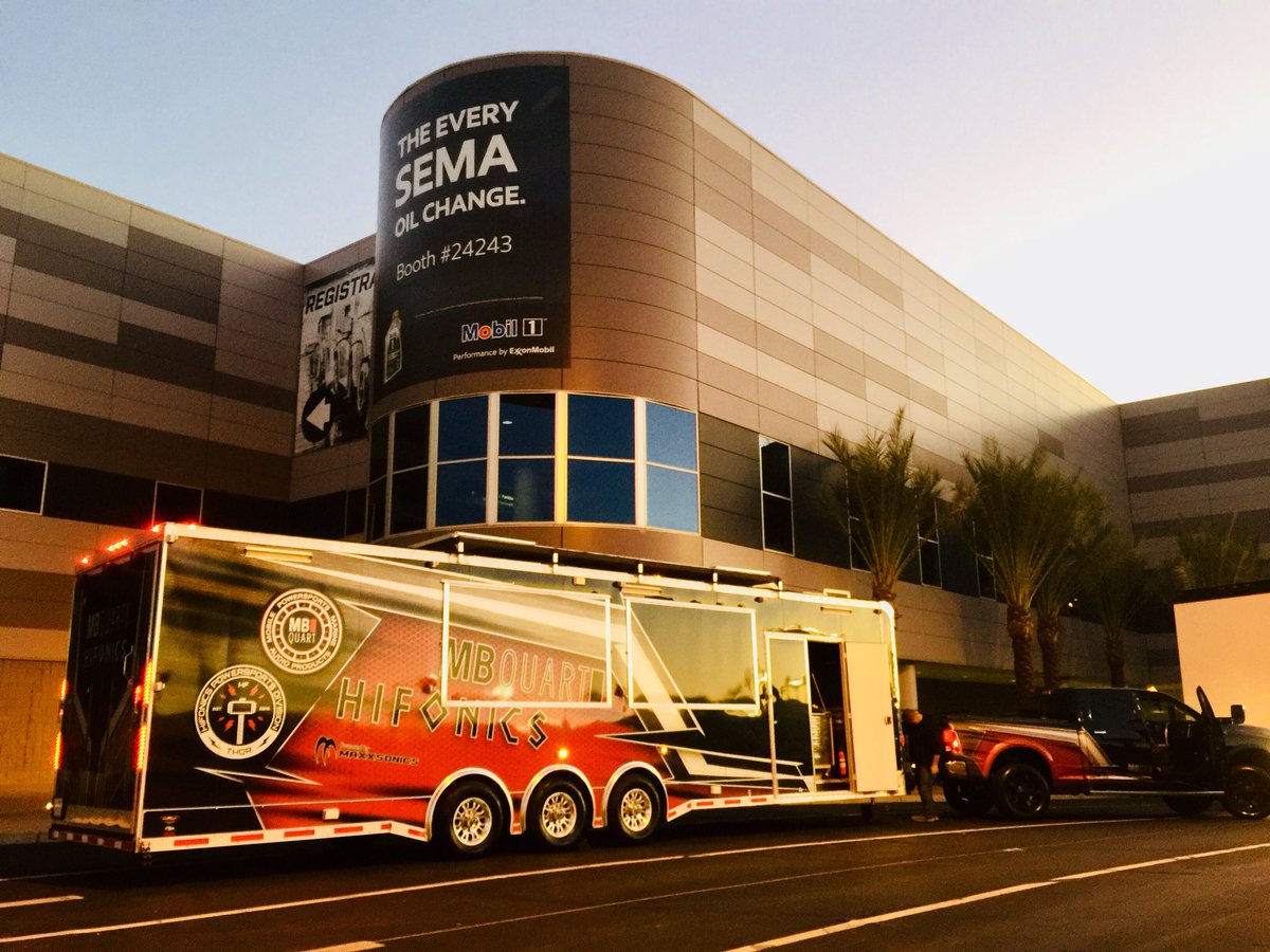 AutotekUSA's tweet photo. Good morning Vegas, welcome to #sema. Stay tuned for cars, trucks, motorcycles and music. Booth, 60012. Out front of North Hall. @SEMASHOW https://t.co/1upQNg54Pt