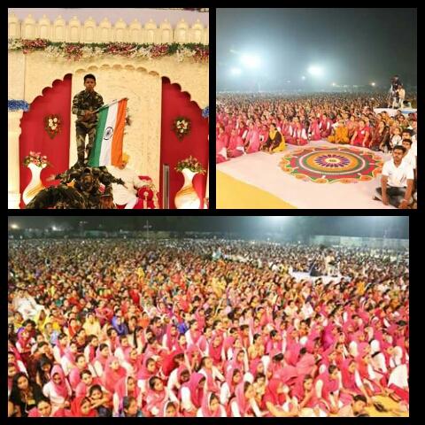 ManavDharam's tweet image. 1st day of #Sadbhawna  Sammelan celebrated at #Vapi,Guj. by the benign presence &amp;amp; holy discourse of Shri Satpal Ji Maharaj &amp;amp; Mata Amrita Ji.