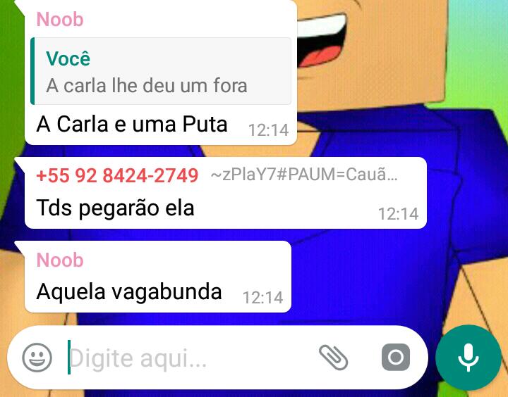 Kkskskskkd e @Noob_Gamer120  e <a href="/zPlaY7/">Zplay</a> fala na cara ninguém fala nos grupos kskskks a coragem vem ner seus fdps