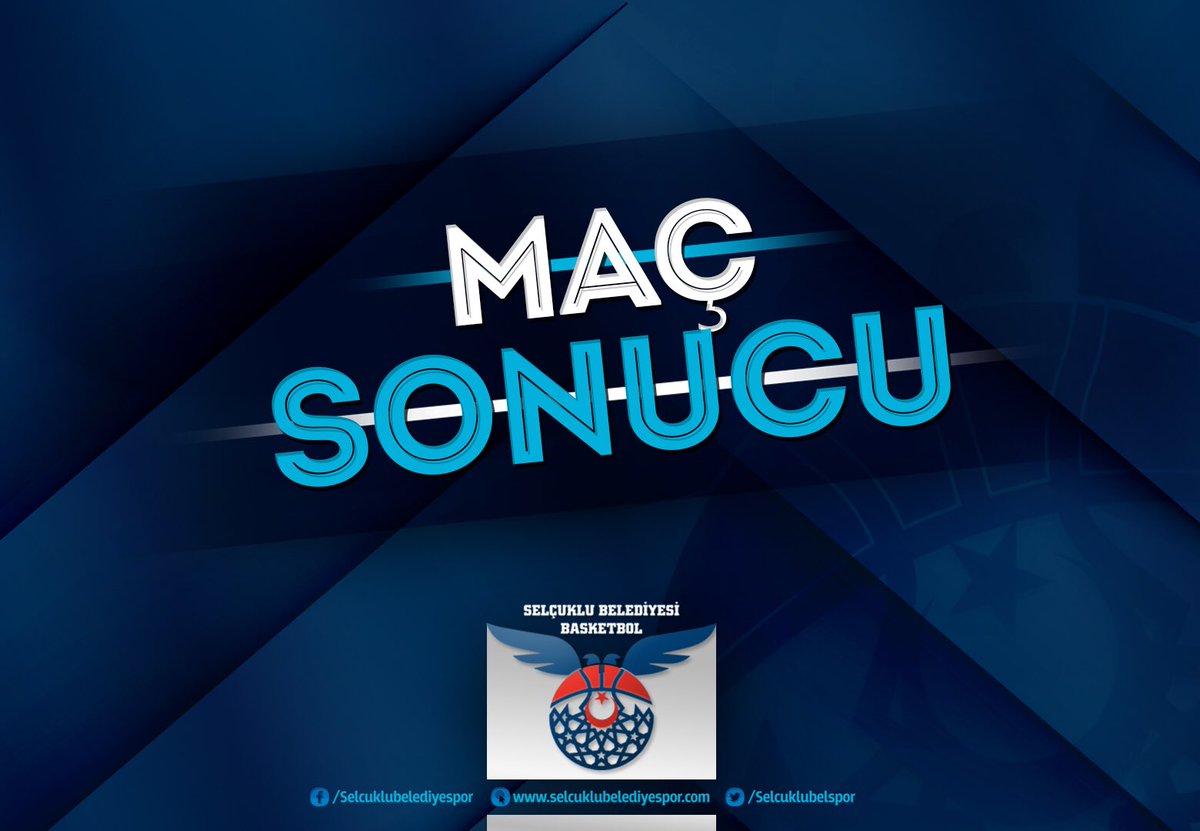 Maç Sonucu 
Selçuklu Belediyesi Basketbol 64-59  Ankara DSİ
🏀 KAZANAN SELÇUKLU KARTALI!