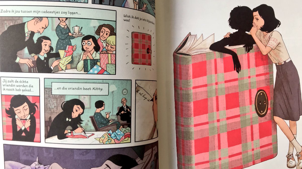 Het achterhuis in stripvorm. Een wonderschone uitgave en absolute aanrader. Ga dat zien (en lezen)!