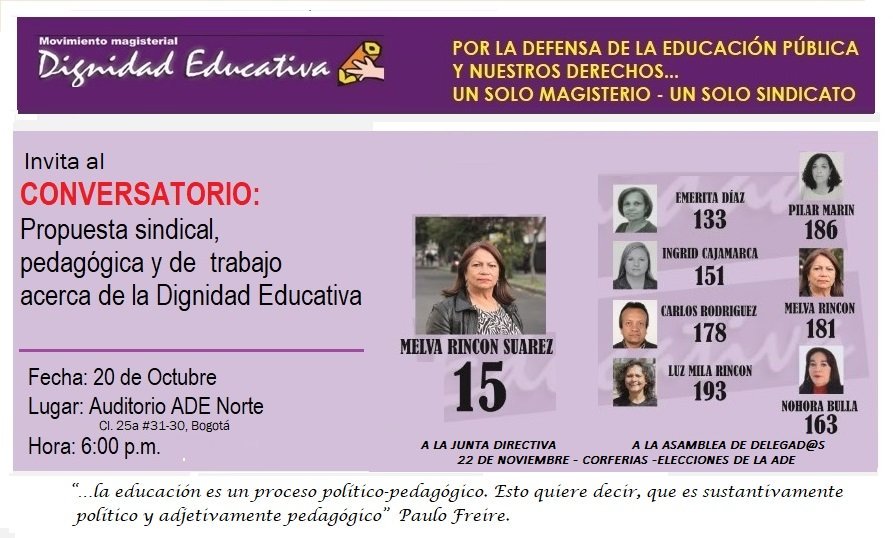 DIGNIDADEDUCA's tweet photo. @DIGNIDADEDUCA @inca1409 @adebogota https://t.co/UxrdTKNJ5y