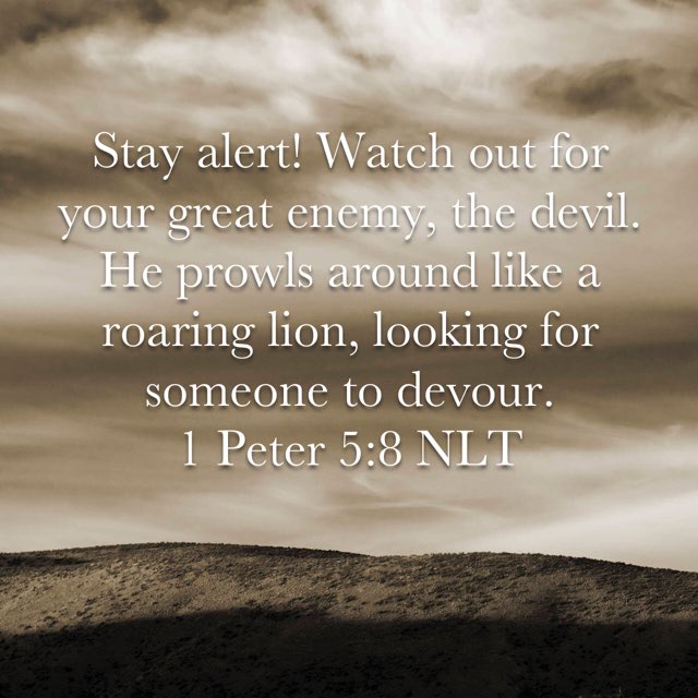 ParkerBenita's tweet photo. Rebuke the devil and he will flee from you! https://t.co/HQDttCFgt8 https://t.co/0Z1WCfvXfT
