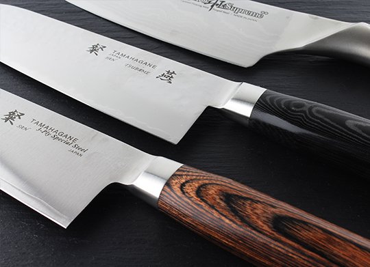 KnivesFromJapan's tweet photo. What kind of knife handles do you prefer? Micarta, wooden, stainless steel? We sell them all! #Japaneseknives #knifehandles https://t.co/Wsg6fCqygw