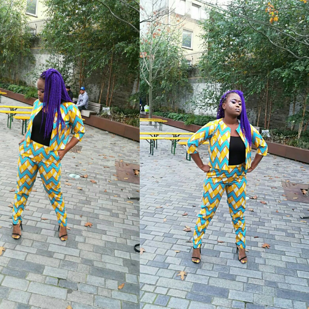 be_london_'s tweet photo. African print never looked so good #africanfashion #africanclothing #belondon Valentina https://t.co/FWFZ7WhBS4
