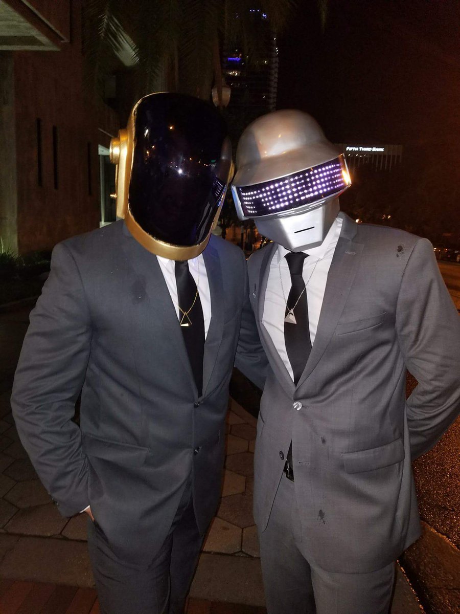 My Daft Punk Halloween Costumes. 