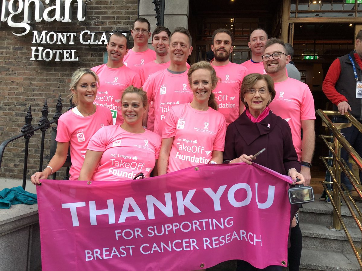 Our team ran in the <a href="/dublinmarathon/">Irish Life Dublin Marathon</a> today in support of Breast Cancer Research #DublinMarathon
