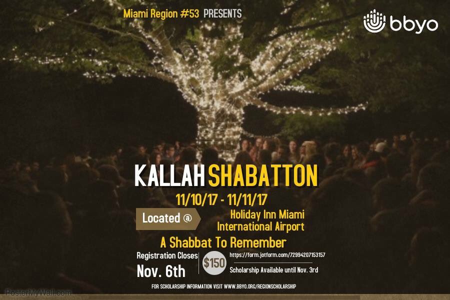 MiamiMoreh's tweet photo. WHOS READY FOR THE BEST SHABBAT EVER CAUSE I KNOW I AM https://t.co/zeHVov7Ew8