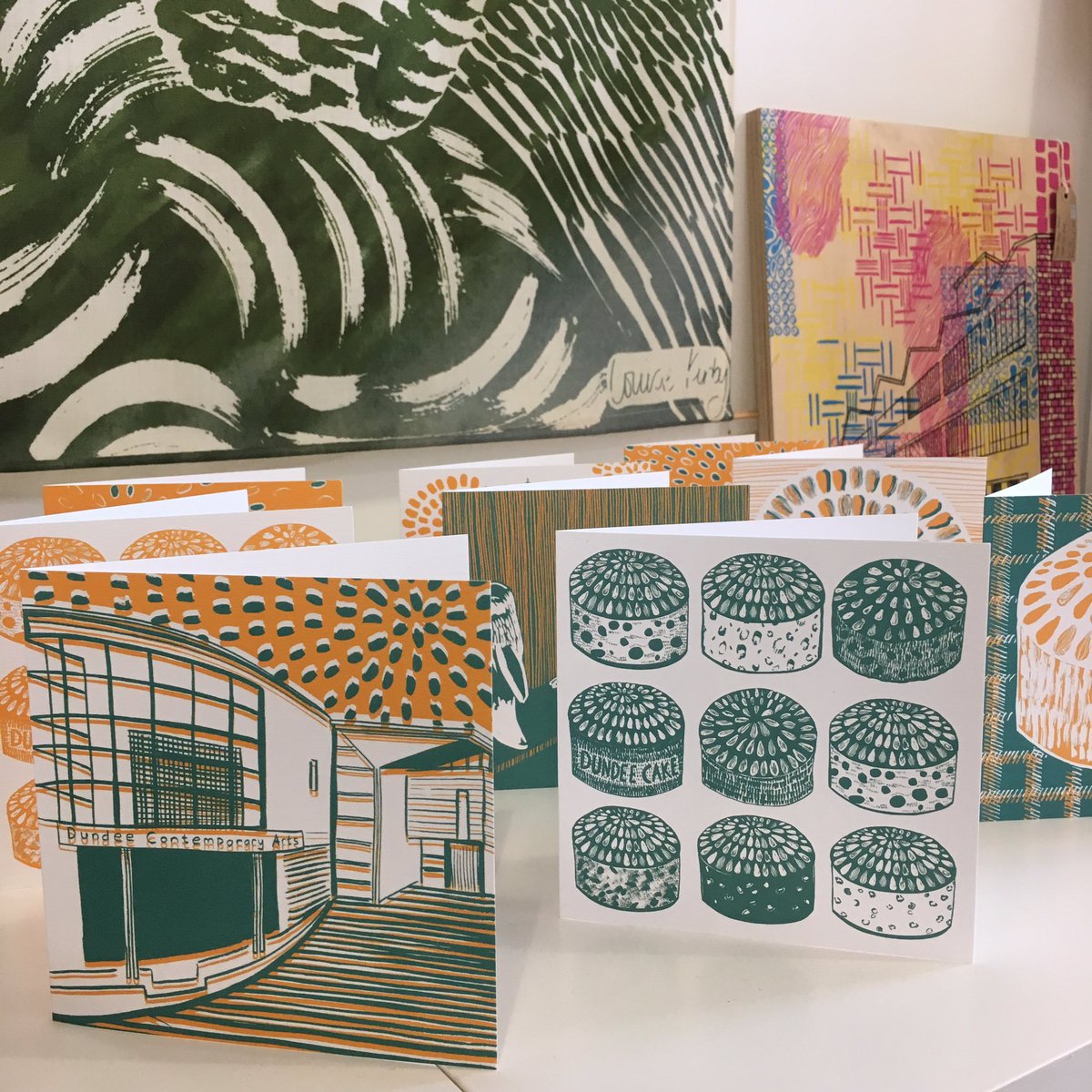 LouiseKirby_'s tweet photo. I'm up in the 4th floor at WASPS Open Studios till 5pm. I have my Dundee Delight cards  #dundee @waspsdundee #dundeecreates #dundeedelights https://t.co/tNejQ6AlzM