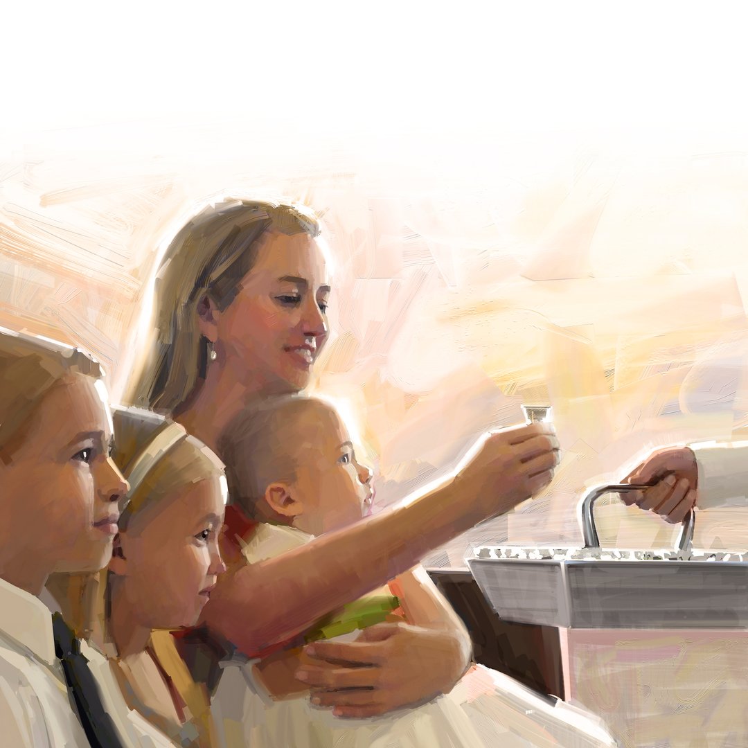 thebookofmormon's tweet photo. There is a spirit attending the administration of the sacrament that warms the soul from head to foot. —Melvin J. Ballard https://t.co/DqFiAB7DIh