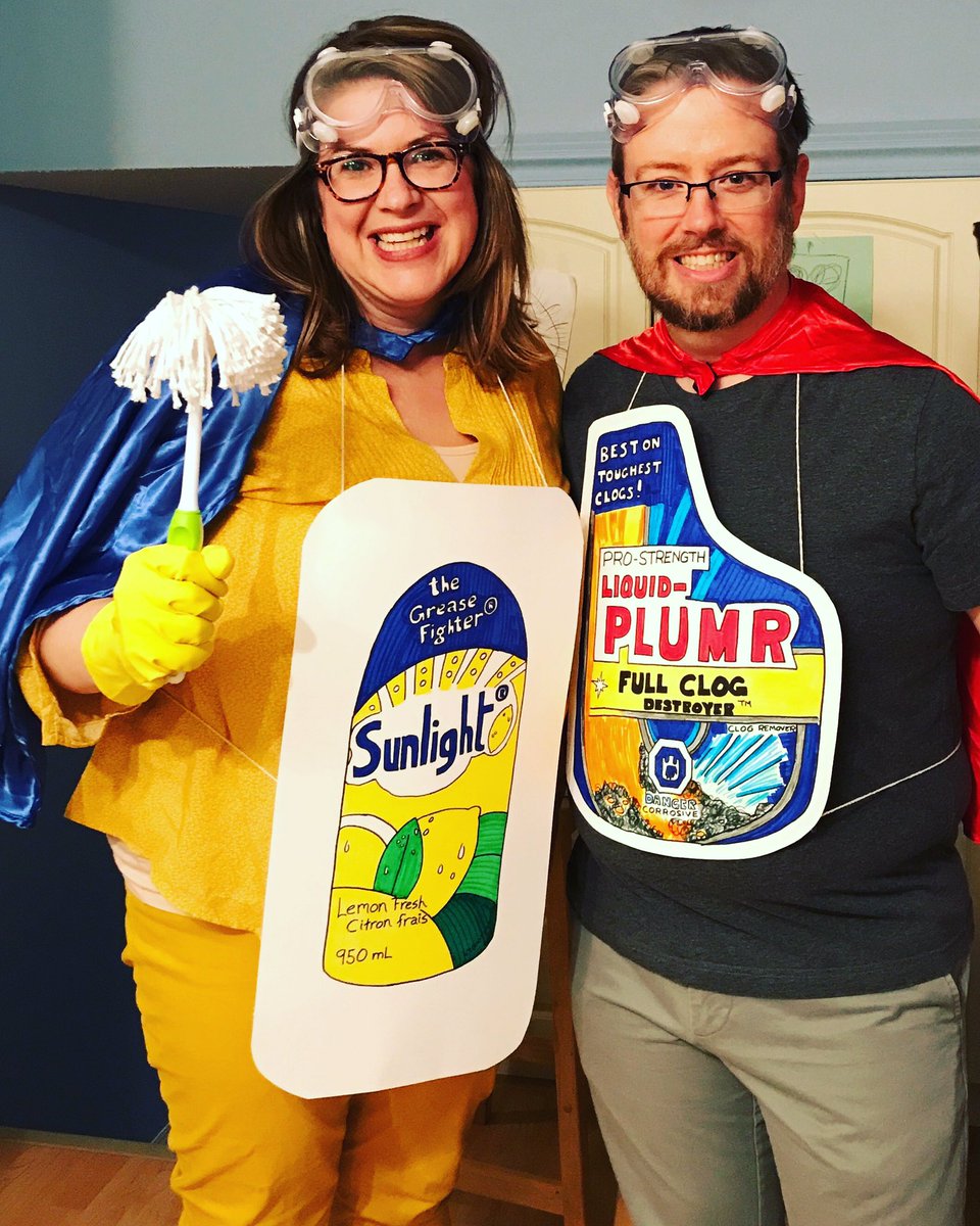 Happy Halloween! <a href="/LiquidPlumr/">Liquid Plumr</a> #halloween #easycostume