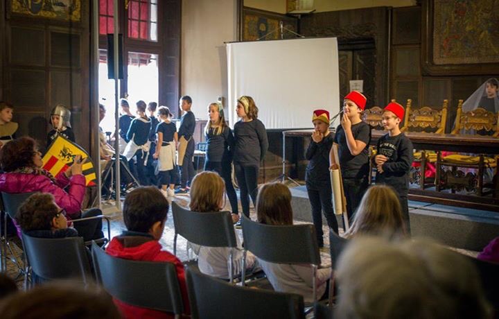 CastelloEstense's tweet photo. Va verso la conclusione #Ferrara @monumentiaperti nella Via Coperta e nella Sala dei Comuni #Maperti17 #CarloBononi https://t.co/LerfDJbLm5