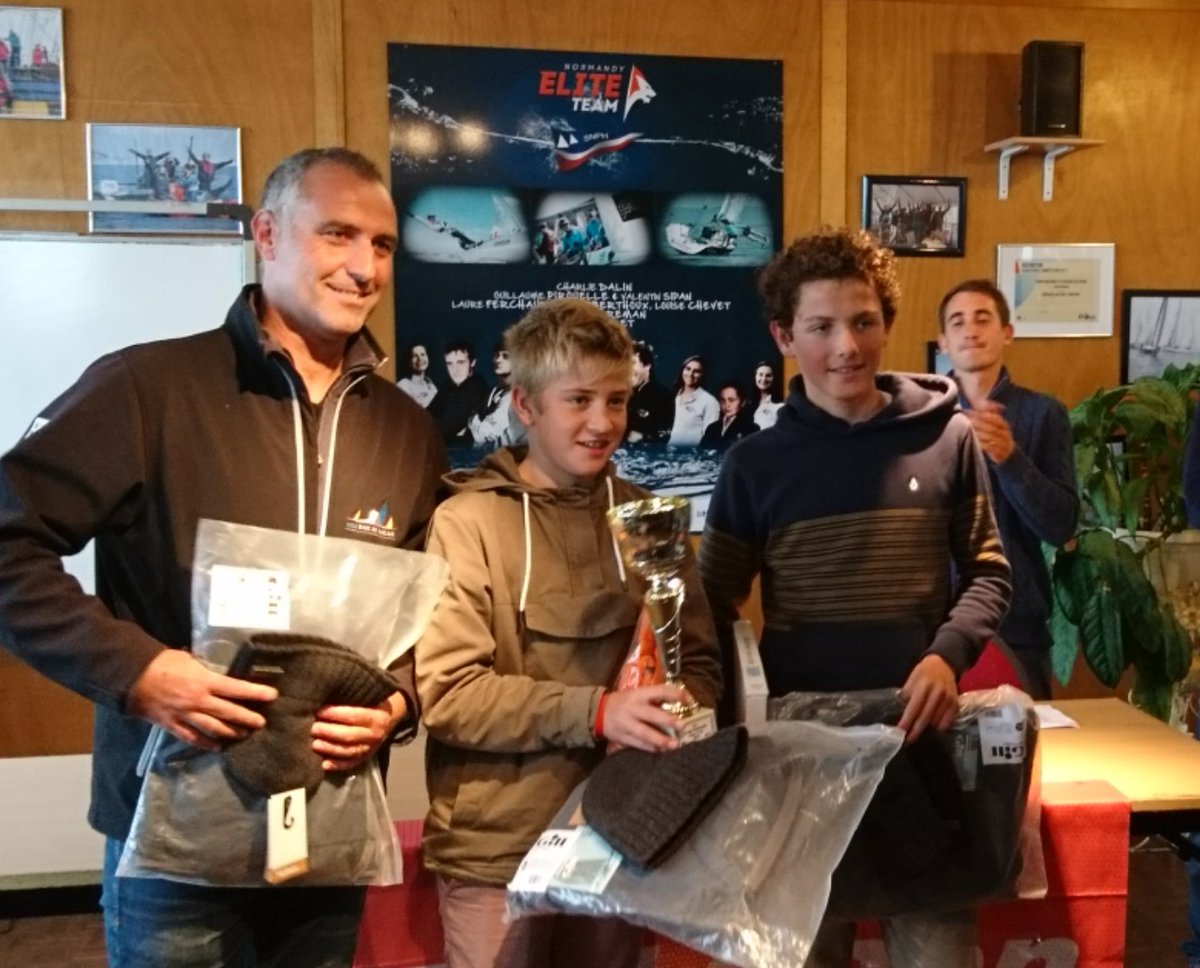 GLecleach's tweet photo. Voile baie de morlaix fra 62 #baiedemorlaix remporte la coupe de France open 570 au havre #toutcommenceenfinistere #open570 https://t.co/bkkXcCBwPJ