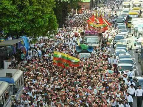 They stand with Myanmar Army.