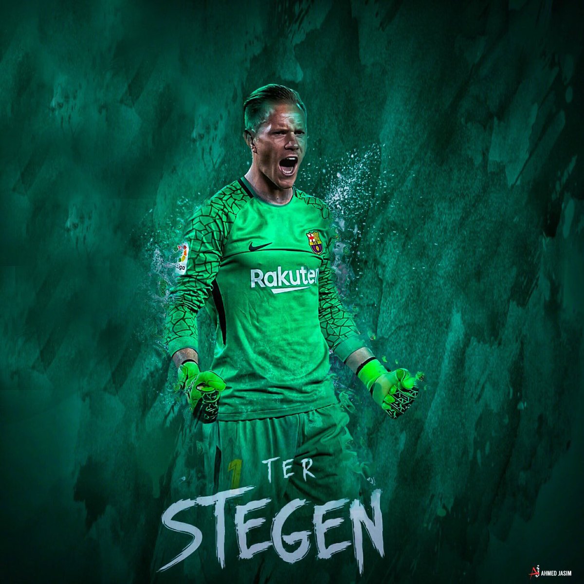 UnionBlaugrana's tweet photo. Porterazo. https://t.co/eqoP2MR0qE