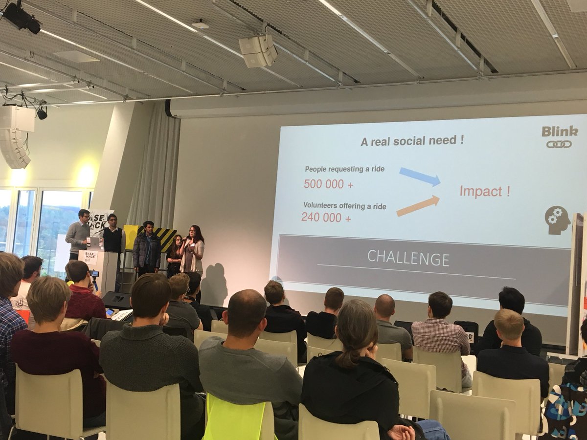 BaselHack's tweet image. Blink Mobility: volunteer mobility service #BaselHack