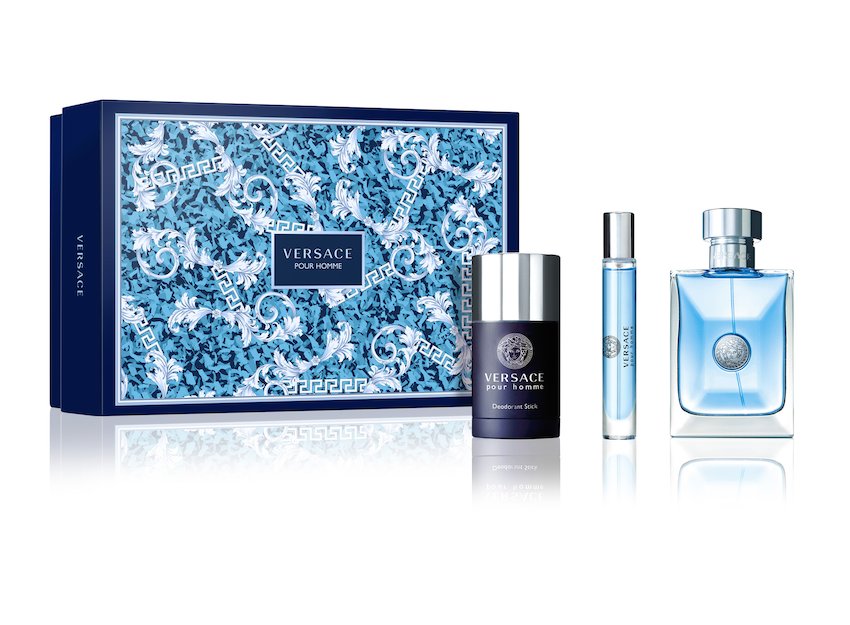 I'm giving away this Versace Pour Homme set on Twitter! It's a fresh, brisk scent for him! To enter follow <a href="/davelackie/">dave lackie</a> &amp; RT