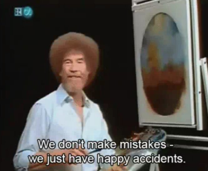 Happy birthday Bob Ross   