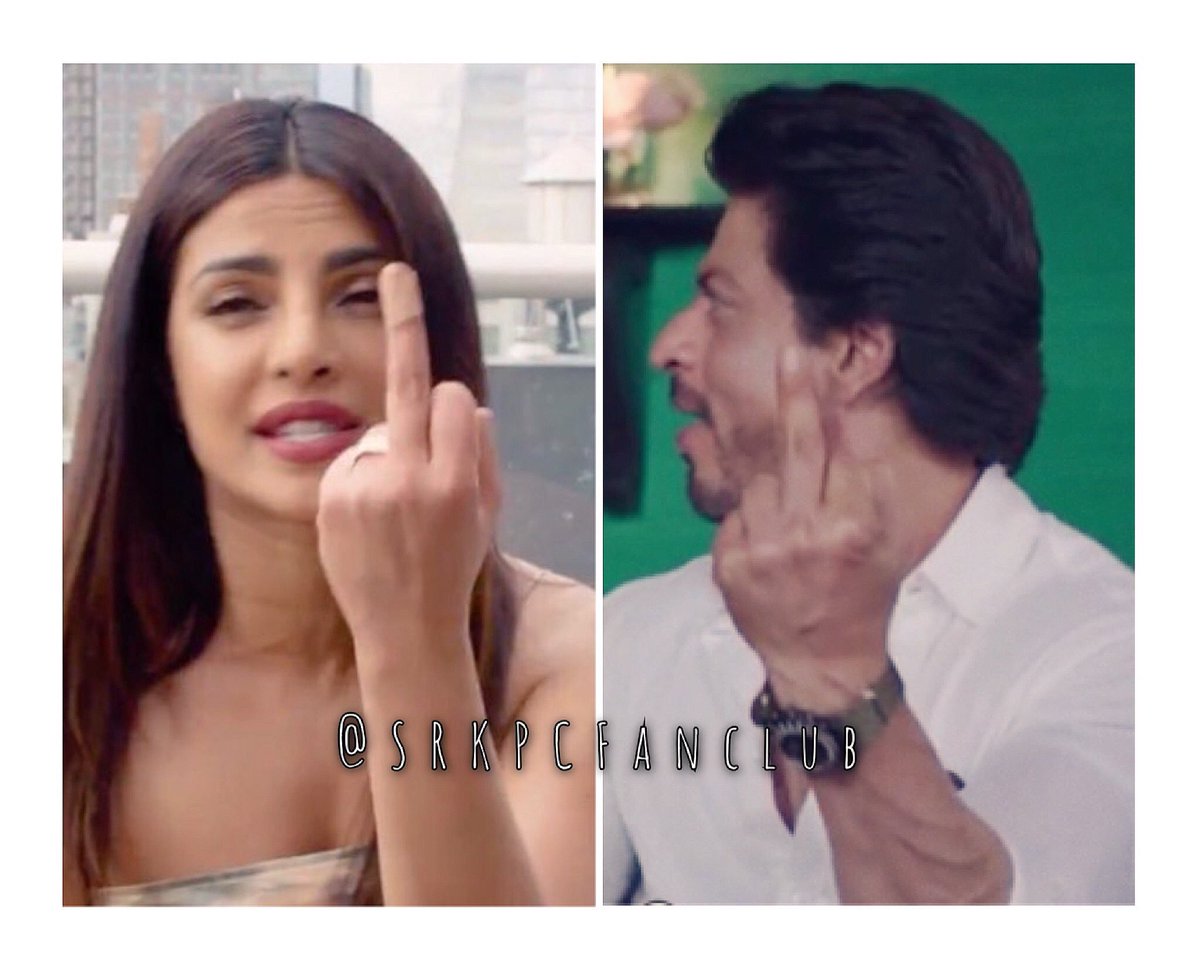 SRKPCFanclub's tweet photo. Something to be said to their haters!! ππ₯π₯ #SRKPC @iamsrk & @priyankachopra β€οΈπβ€οΈ https://t.co/7Yv7g6REgC