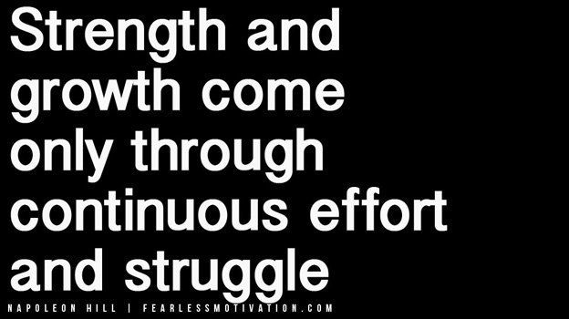 fearlessmotivat's tweet image. Strength &amp;amp; growth only come from pain. The strongest people have rarely had an easy past. If you've had a rough one, it was for a purpose