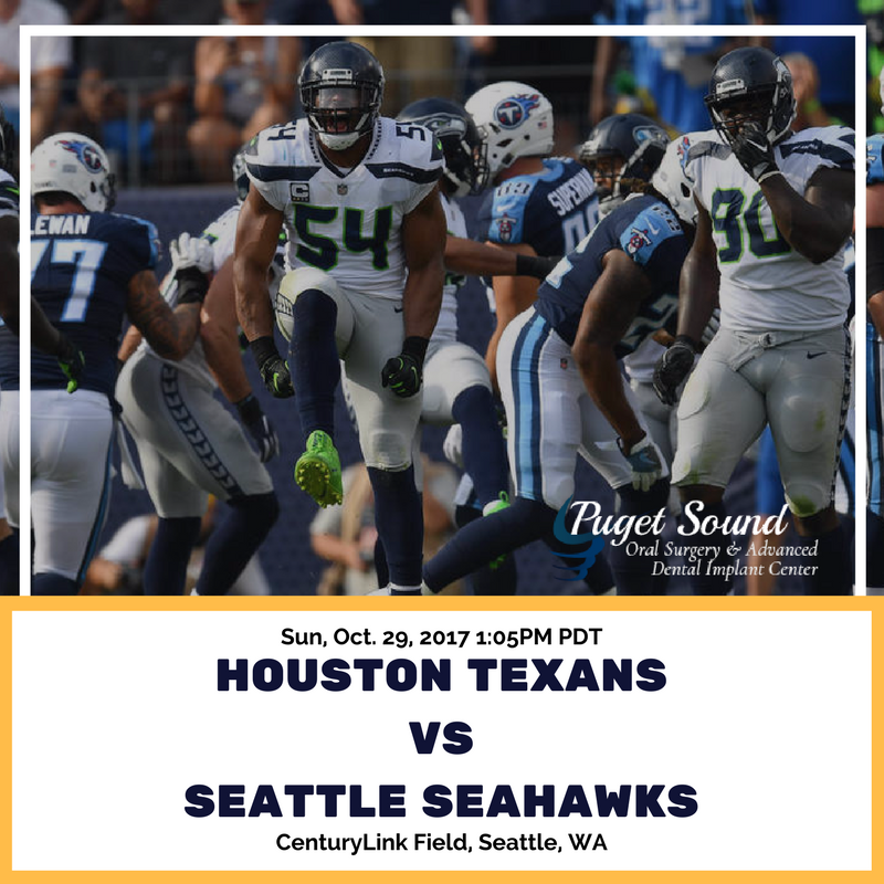 ps_oralsurgery's tweet photo. Watch and cheer your favorite team, the Seattle @Seahawks, on Sunday, October 29. #PSOMS #DentalCare #Seahawks https://t.co/GXMgD5o0ZV