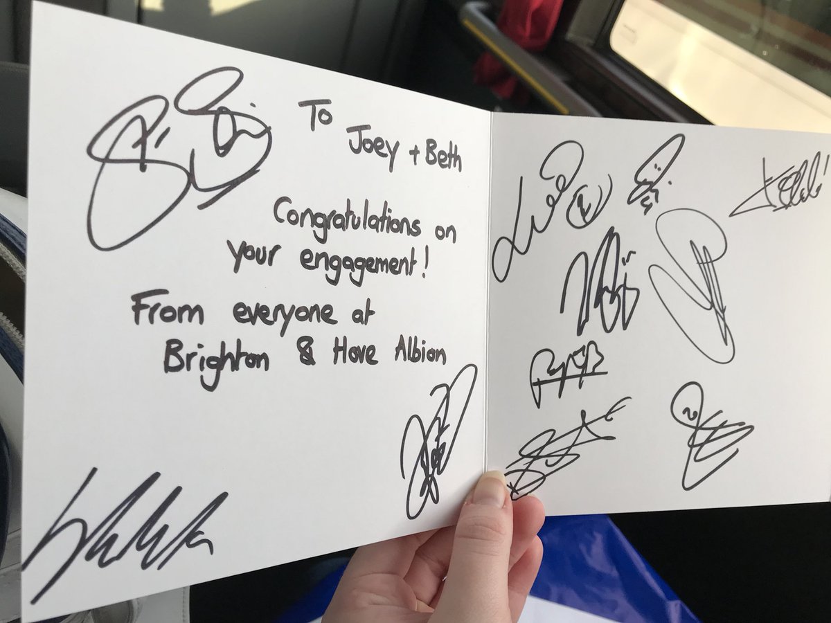 SayersBHAFC's tweet image. I love our football club. This is so special. Thank you @OfficialBHAFC 💙💙