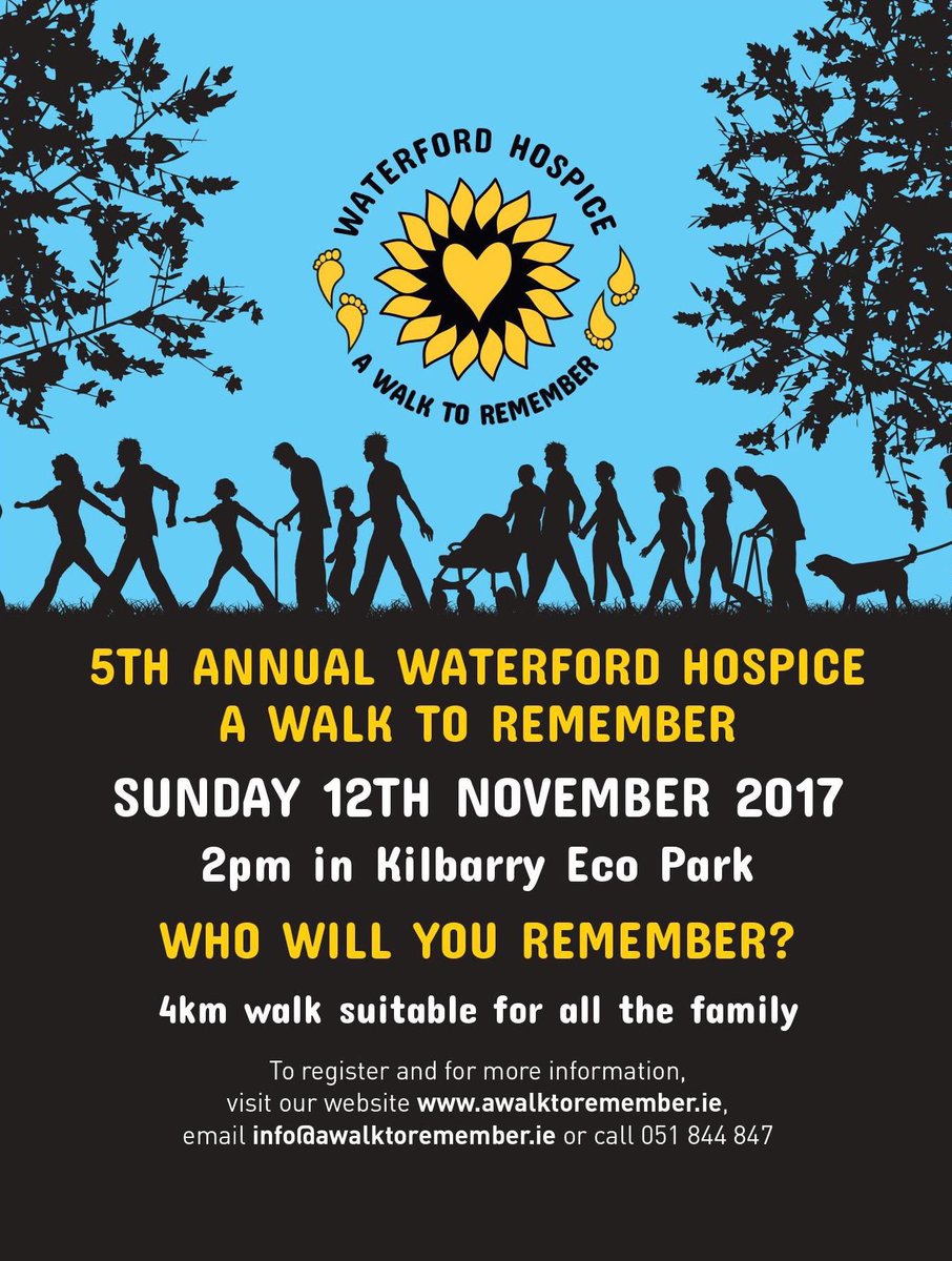 hospicewalk's tweet photo. Join us Sun 12 Nov to celebrate the life of a loved one, a friend, a colleague, etc., by taking part in the 5th annual A Walk To Remember 🌻 https://t.co/J0MPc8imqx